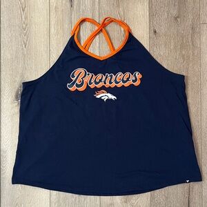 Fanatics ~ XXXL (3XL) Denver Broncos strappy tank top, great condition!
